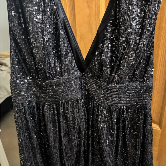 Lulu's L Black Sequin Romper - Picture 6 of 6